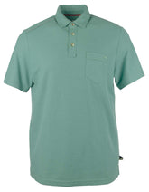 Tommy Bahama Men's Tropicool Del Rey Short Sleeve Polo Shirt Inlet Green Medium
